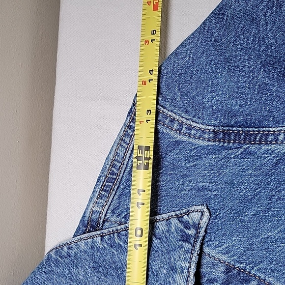 Zara Denim Dress Woman's Short sleeve Sz small NWOT - Picture 7 of 9